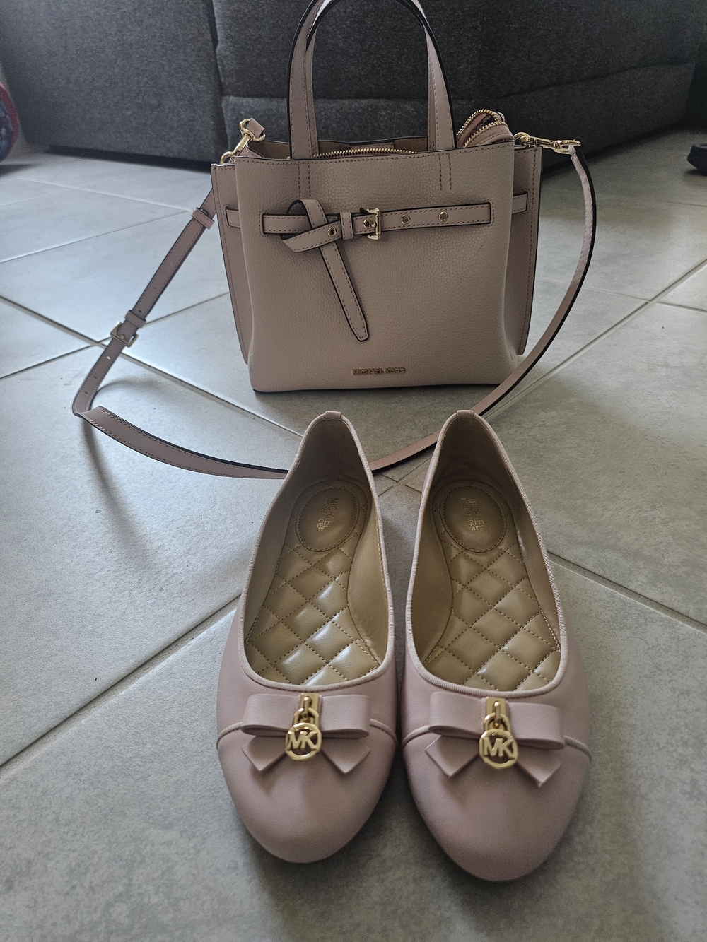 Michael Kors Soft Pink with Matching Ballet Flats - Picture 4 of 6